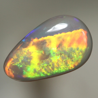 SOLID SEMI BLACK OPAL Neon bright rolling flashes